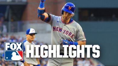 Mets en comparación con los bravos llamativos | MLB en Fox