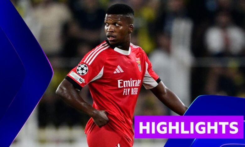 Play-offs de la UEFA Champions: Fenerbahce 0-0 Benfica-Highlights