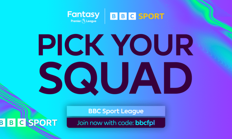 Fantasy Premier League 2025-26: Cómo unirse a la BBC Sport League para FPL. Fantasy Premier League 2025-26: Cómo unirse a la BBC Sport League para FPL.
