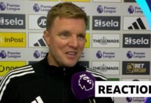 Premier League – Newcastle United V Liverpool: Eddie Howe Post -Tres