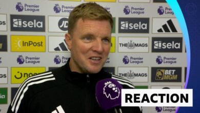 Premier League – Newcastle United V Liverpool: Eddie Howe Post -Tres