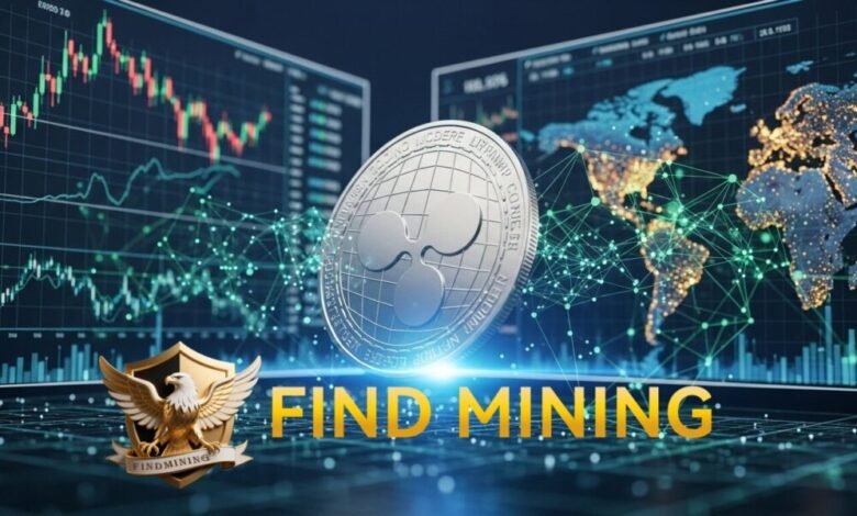 XRP News Today: Find Mining lanza una nueva aplicación de minería de nube XRP de entrada cero, ayudándole de manera fácil y constante el valor de sus activos XRP