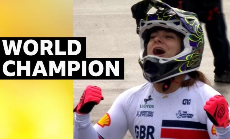 El chillador de GB gana el tercer título mundial de élite de mujeres BMX