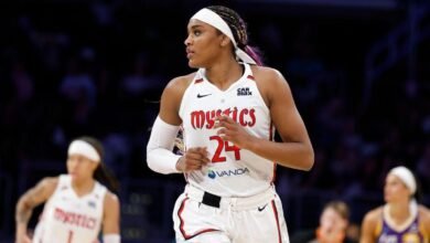 Mystics intercambia aaliyah Edwards a Sun por Jacy Sheldon, Select Swap: Washington, agregue atletas calificados.