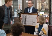 El papel de Peacock finalmente tiene un trailer y estaba muy emocionado de ver una cara familiar.