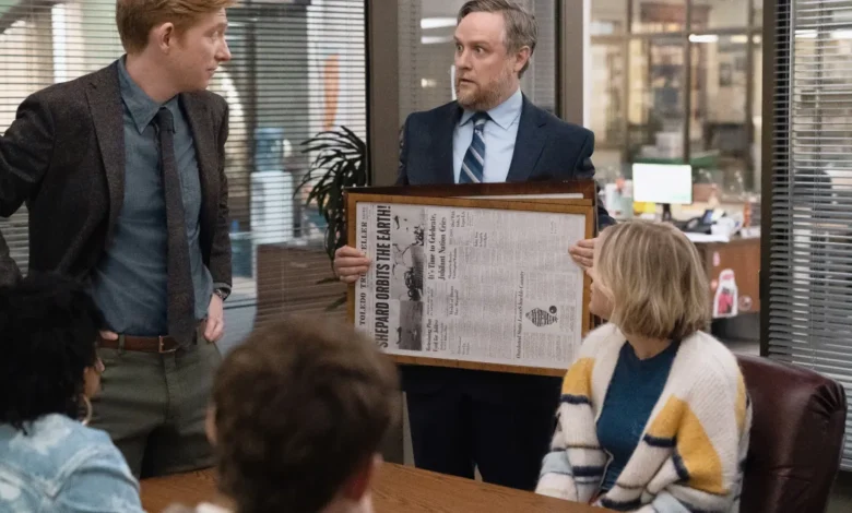 El papel de Peacock finalmente tiene un trailer y estaba muy emocionado de ver una cara familiar.