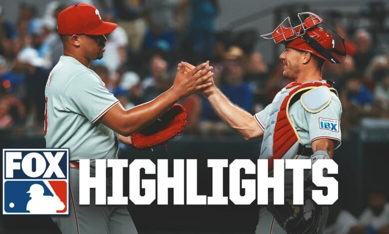 Filis Vs Rangers se destacan | MLB en Fox Filis Vs Rangers se destacan | MLB en Fox