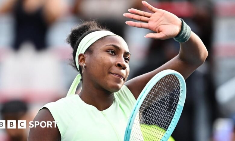 Abierto canadiense: la semilla principal de Coco Gound Post regresa a la victoria sobre Veronika Kermermetova en Montreal