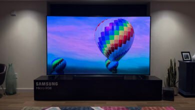 Vi los Micro-RGB TV de $ 30,000 de $ 30,000 y 115 pulgadas, y su vívida imagen eclipsa a los mini televisores liderados por mini