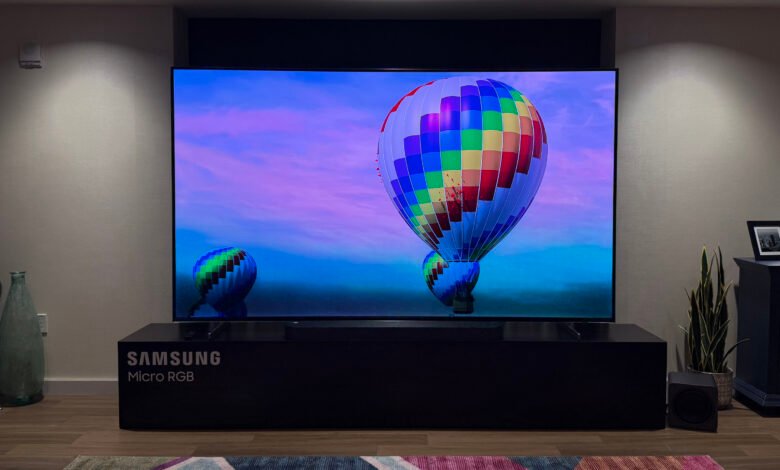 Vi los Micro-RGB TV de $ 30,000 de $ 30,000 y 115 pulgadas, y su vívida imagen eclipsa a los mini televisores liderados por mini