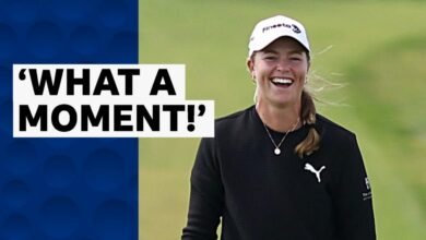 Golf abierto para mujeres: Mimi Rhodes Hole en uno