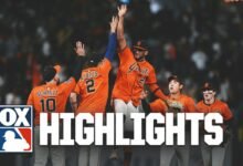 Orioles en comparación con los gigantes sobresalientes | MLB en Fox