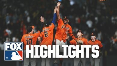 Orioles en comparación con los gigantes sobresalientes | MLB en Fox