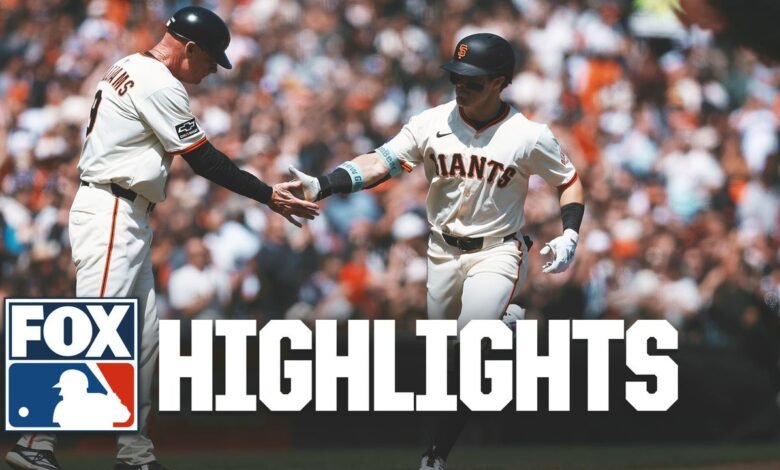 Rayos contra los aspectos más destacados de los gigantes | MLB en Fox