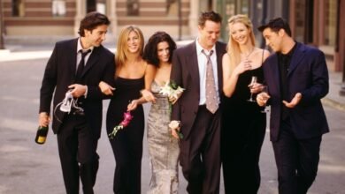Jennifer Aniston en amigos en amigos el elenco ‘Mourning’ Matthew antes de la muerte