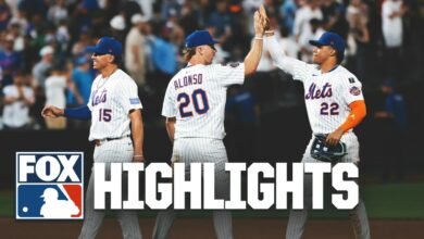Filis en comparación con los aspectos más destacados de los Mets | MLB en Fox