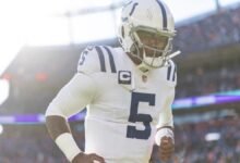 ¿Quién falla en Anthony Richardson Saga? El entrenador de Colts QB, el dedo del pie después del número 4, elige perder la posición de lucha.