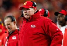 La oficina de Andy Reid atacada por Bullet mientras el entrenador en jefe estaba presente, según el informe
