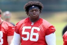 Desmond Watson, el jugador más pesado en la historia de la NFL con 449 libras, es abandonado por Buccaneers, según el informe