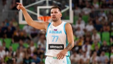 Rob Pelinka de Lakers, Jeanie Buss visita a Luka Dončić antes del abridor de Eurobaket