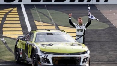 NASCAR en Iowa Resultados: William Byron, ahorrando combustible lo suficiente como para ganar la segunda temporada de la temporada 2025.