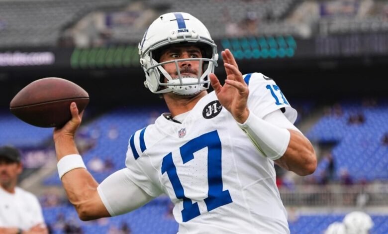 El plan para revelar a los Colts para Daniel Jones, Anthony Richardson en el segundo juego presidencial cuando el concurso continuó QB
