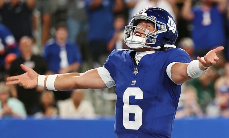 10 cosas que aprendimos de la pretemporada de la NFL de 2025: el plan de sucesión de los Gigantes se desarrolla; Jets, 49ers para apoyarse en la carrera 10 cosas que aprendimos de la pretemporada de la NFL de 2025: el plan de sucesión de los Gigantes se desarrolla; Jets, 49ers para apoyarse en la carrera