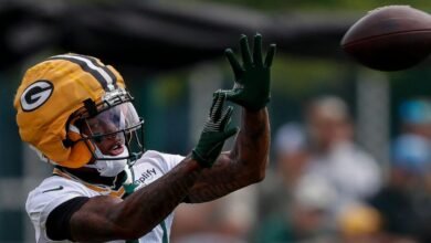 El mejor jugador eligió NFC North Browout para su mejor accesorio WR para la temporada de la NFL 2025