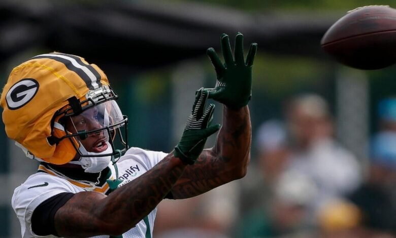 El mejor jugador eligió NFC North Browout para su mejor accesorio WR para la temporada de la NFL 2025