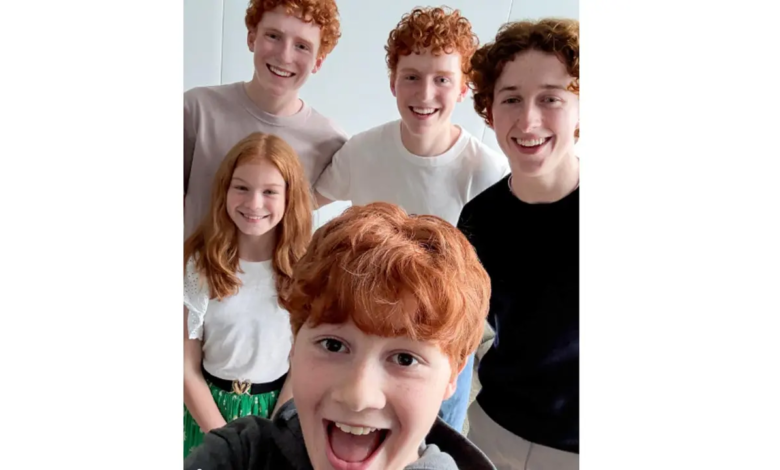 Los fabricantes de Harry Potter revelan Waizley Siblings- Guinea, Percy, Fred, George