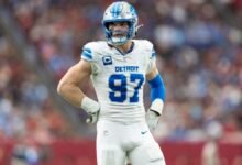 La administración de Aidan Hutchinson en Lions Camp obliga a Detroit a usar la ‘regla de hutch’ en la práctica.
