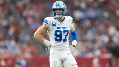 La administración de Aidan Hutchinson en Lions Camp obliga a Detroit a usar la ‘regla de hutch’ en la práctica.