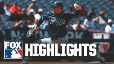 Rayos en comparación con los ángeles sobresalientes | MLB en Fox