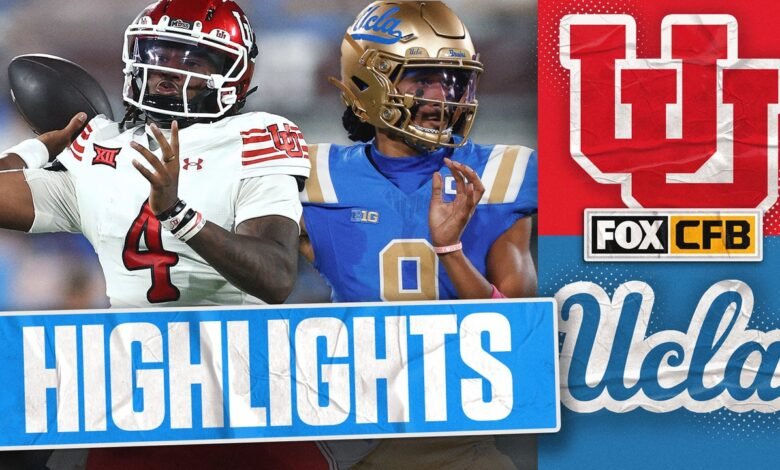 Utah Utes en comparación con UCLA Bruins se destaca | Foot College Football Utah Utes en comparación con UCLA Bruins se destaca | Foot College Football