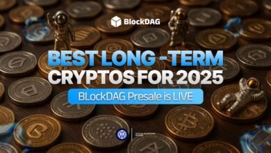 Blockdag, XRP, Solana y Shiba Inu lideran los 4 criptos más populares en 2025