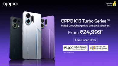 OPPO K13 Turbo Pro 5G y Oppo K13 Turbo 5G se lanzó en India junto con Conco Bus 3 Pro