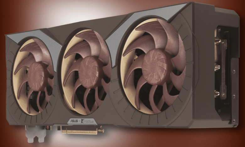 El Asus-Noctua RTX 5080 Teamup es grande, modesto y probablemente caro El Asus-Noctua RTX 5080 Teamup es grande, modesto y probablemente caro