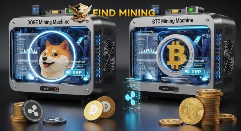 Find Mining presenta el acceso minero a prueba de XRP para Bitcoin y Dogecoin
