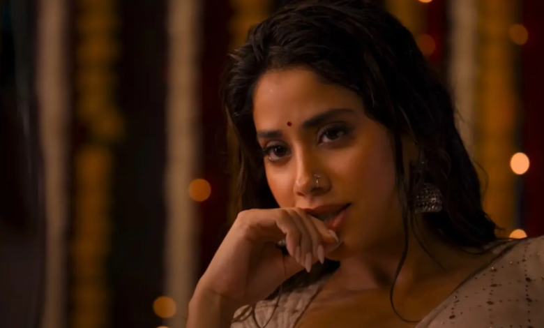 RELOJ: Janahvi Kapoor reveló que ‘Vigi Sari’ fue filmado en 9 horas