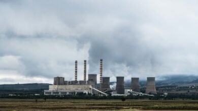 El carbón está relacionado con el cáncer, no la energía eólica.
