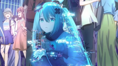 Colorida Película en el escenario: un miku que no puede cantar la reseña: anime confuso y denso