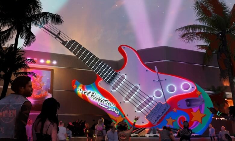Soy un fanático de la vieja escuela, y el rock ‘n’ roller Coaster tiene un nuevo detalle que creo que Rock Out