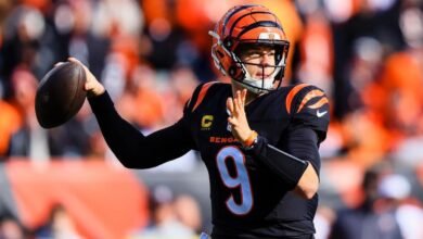 Joe Burrow entre los comienzos de Bengals para jugar en el primer partido de Cincinnati contra Philadelphia Eagles