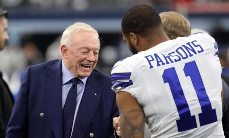 Micah Parsons debería ser una vida de los Cowboys. En cambio, él es una advertencia de Jerry y Stephen Jones Micah Parsons debería ser una vida de los Cowboys. En cambio, él es una advertencia de Jerry y Stephen Jones