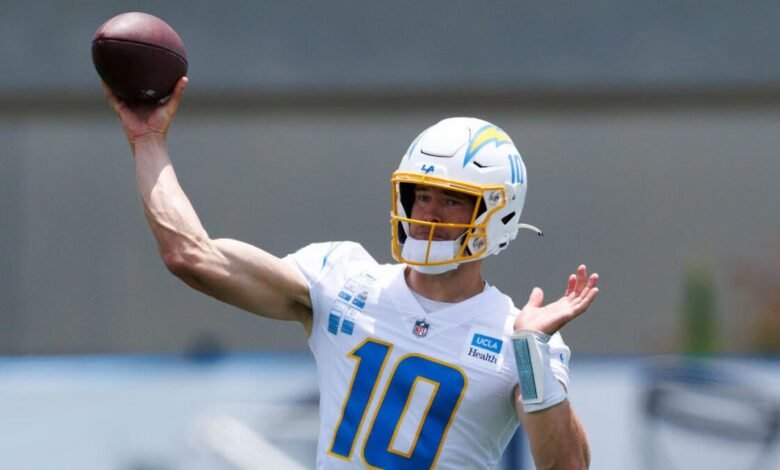 Justin Herbert del cargador comenzará su primer partido con Rams al entrar en su quinta temporada Justin Herbert del cargador comenzará su primer partido con Rams al entrar en su quinta temporada