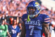 Kansas brilló en la victoria en comparación con el estado de Fresno cuando Jayhawks abrió el estadio de $ 450 millones para ser reconstruido.