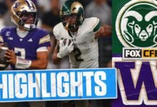 Colorado Rams en comparación con los Huskies de Washington se destacan | Foot College Football