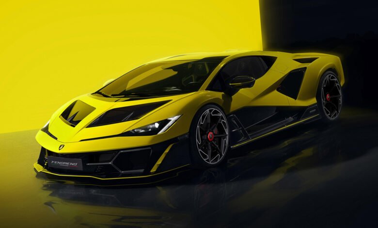 Gancho de fenómeno de Lamborghini Gancho de fenómeno de Lamborghini