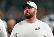 ACTUALIZACIÓN DE ACTUALIZACIÓN DE LISIÓN LANDON DICKERSON: Eagles OL establece un proceso ‘pequeño’, puede regresar a la Semana 1, según el informe