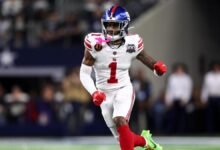 2025 Football Football Rank Rain A: el modelo de la NFL lanza QB, WR, RB, TE, jugadores, opciones de protección.